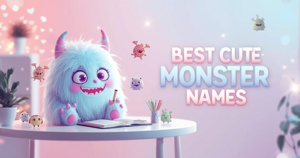 Best Cute Monster Names 
