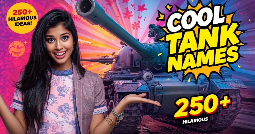 Cool Funny Tank Names