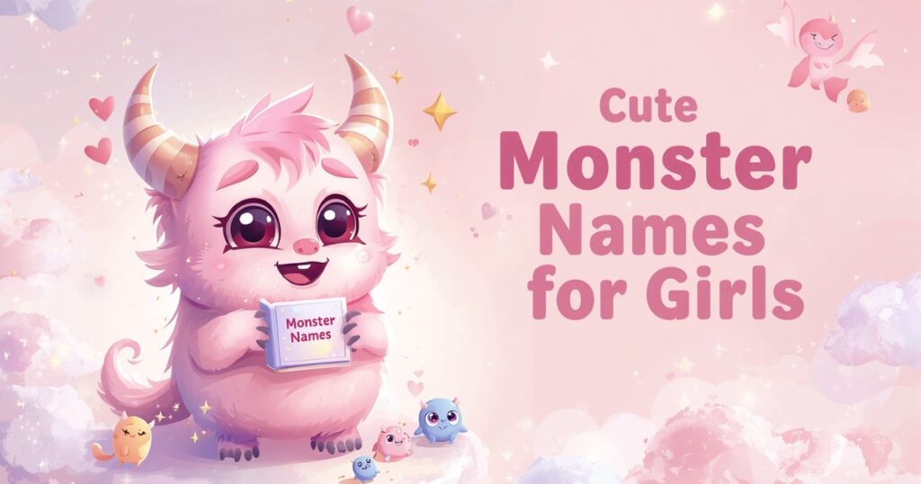 Cute Monster Names for Girls 