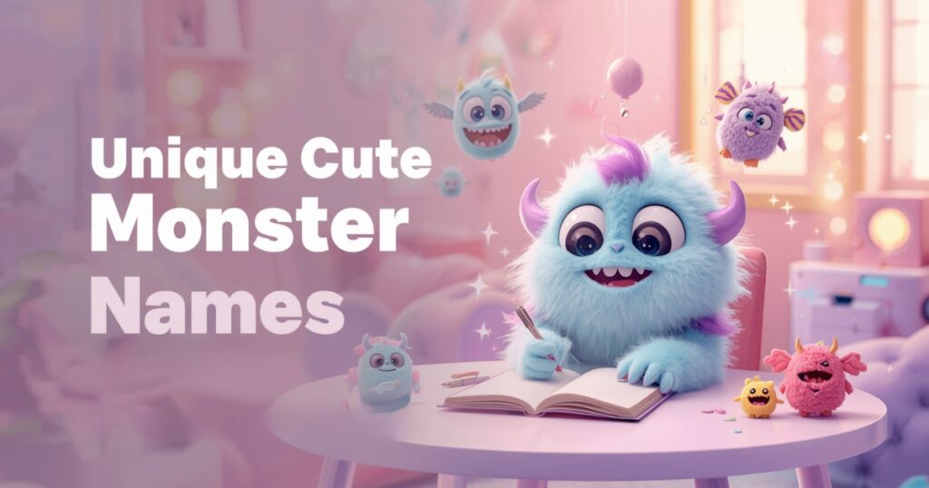 Unique Cute Monster Names
