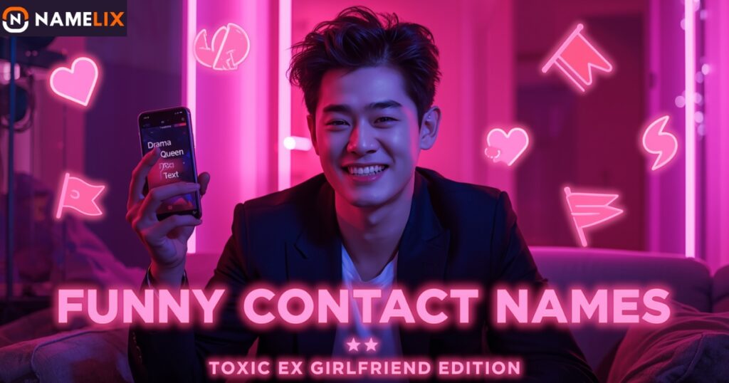 Funny Contact Names for Toxic Ex girlfriend