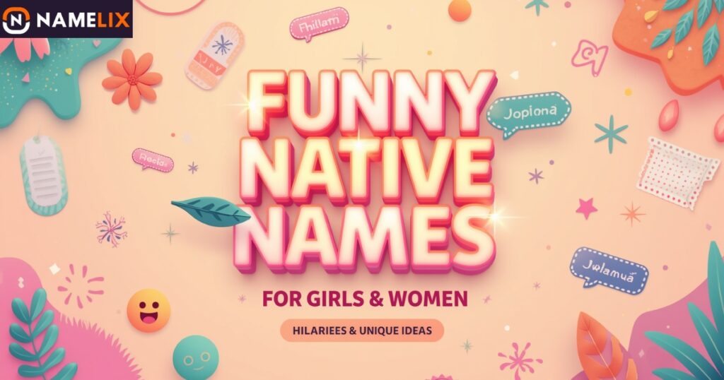 Funny Native Names for Girls & Women