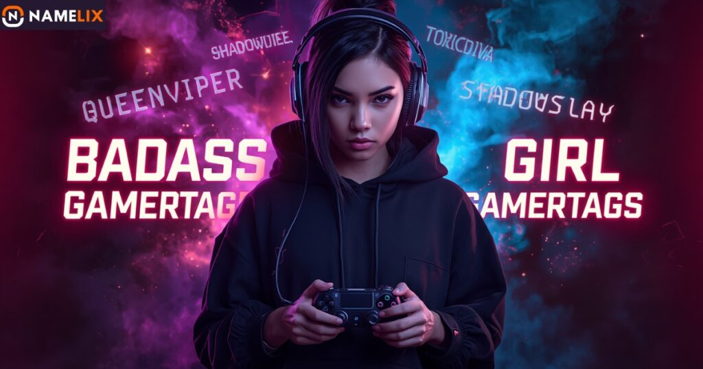 Badass, Savage & Powerful Gamertags for Girls