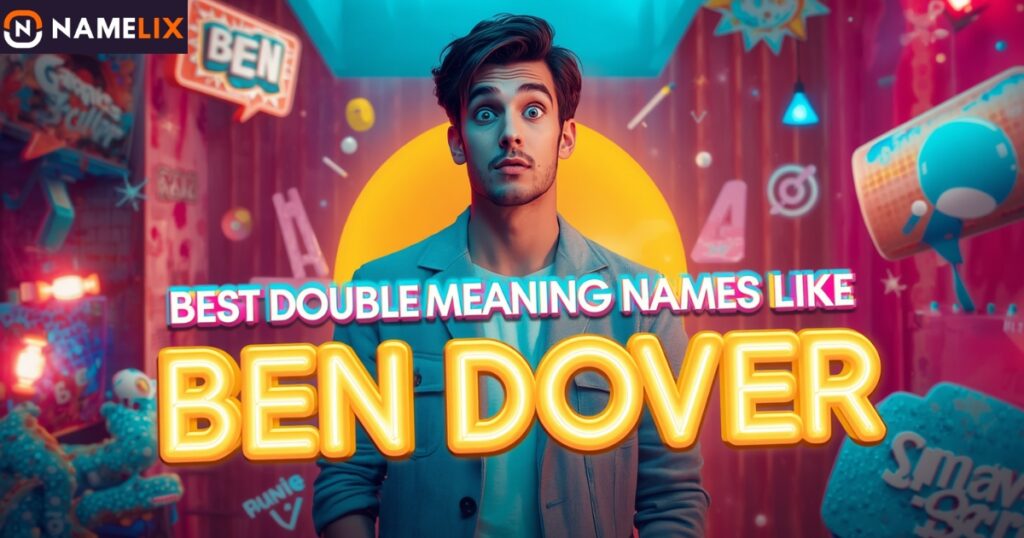Best Double Meaning Names Like Ben Dover