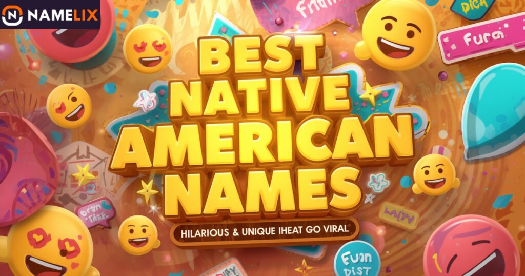 Best Funny Native American Names