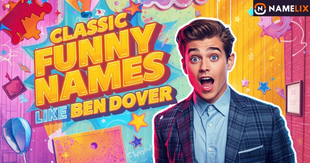 Classic Funny Names Like Ben Dover
