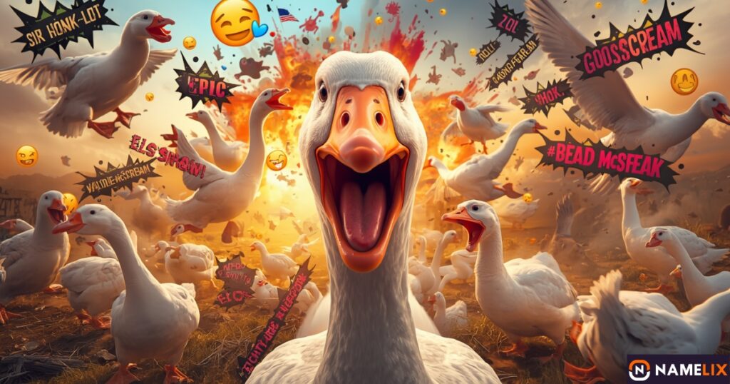 Hilarious Goose Names That Bring Laughs 