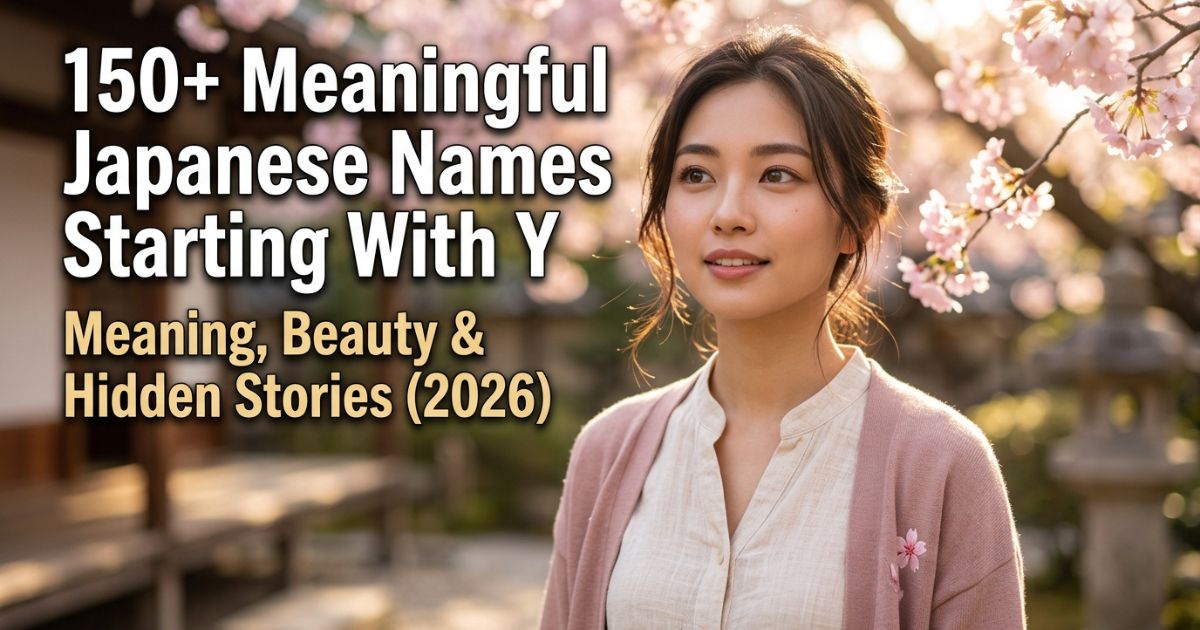 150+ Meaningful Japanese Names That Start With Y (2026 Guide)