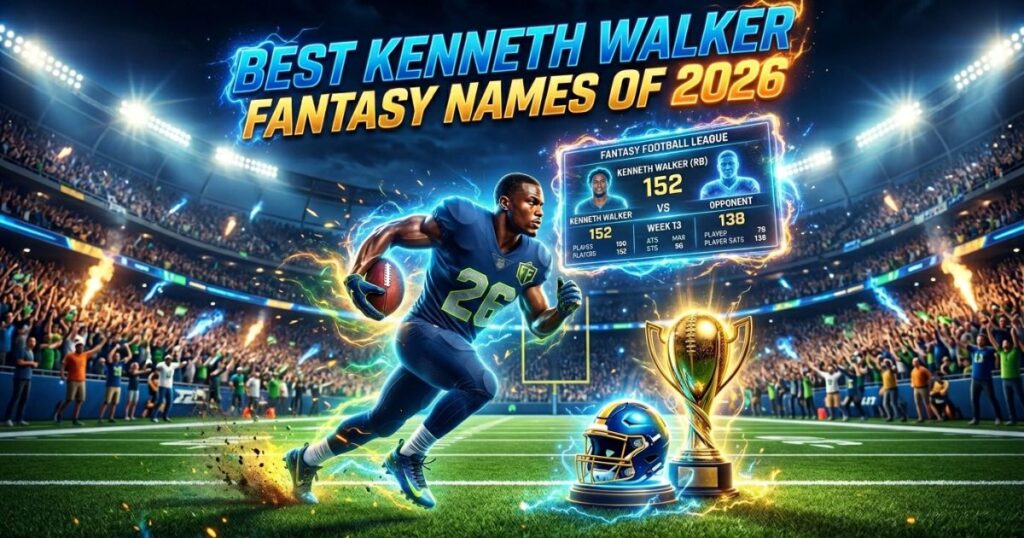 Best Kenneth Walker Fantasy Names of 2026