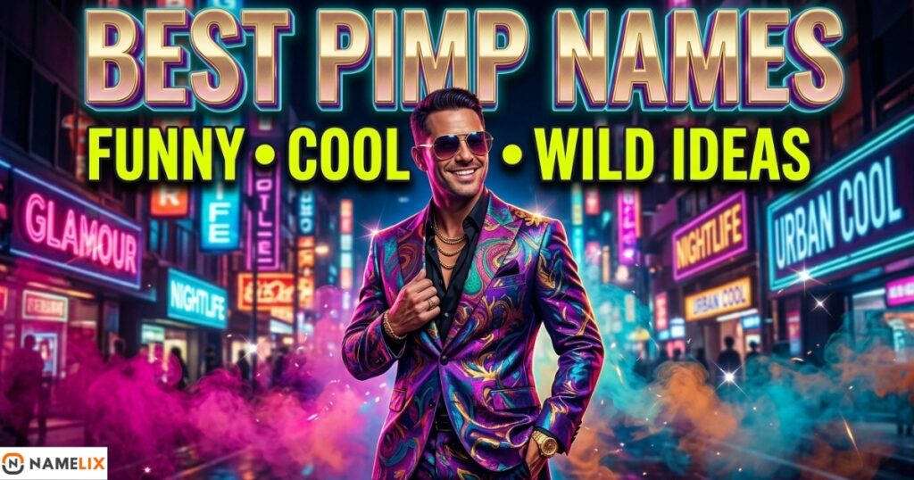 Best Pimp Names