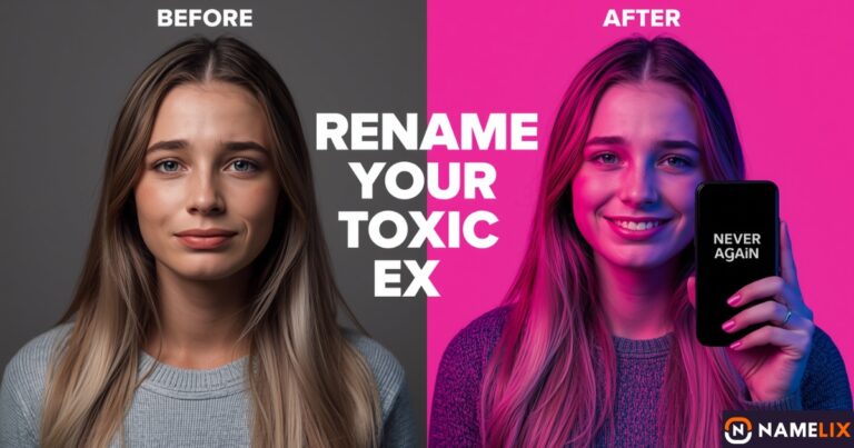 Contact Names for Toxic Ex Boyfriend: 200+ Savage Ideas