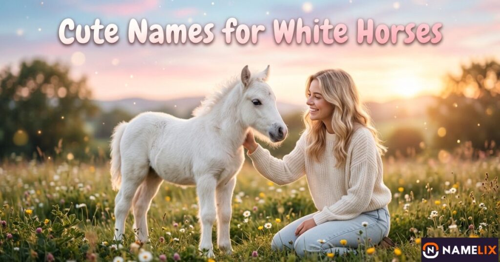 Cute Names for White Horses 