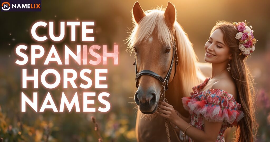 Cute Spanish Horse Names
