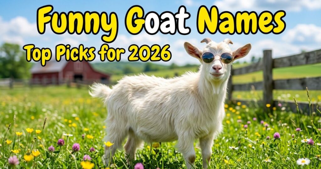 Funny Goat Names — Top Picks for 2026