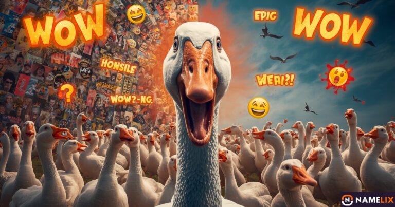 Funny Goose Names: 777 Epic Ideas That Everyone Loves