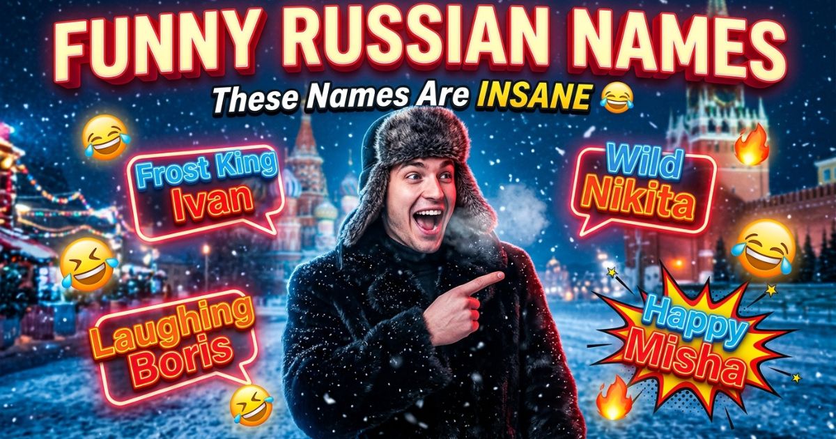 Funny Russian Names: 220 Epic Ideas That Will Make Anyone Laugh