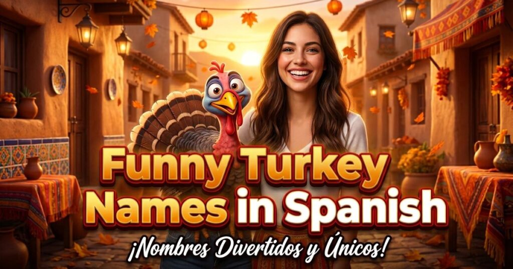 Funny Turkey Names in Spanish
