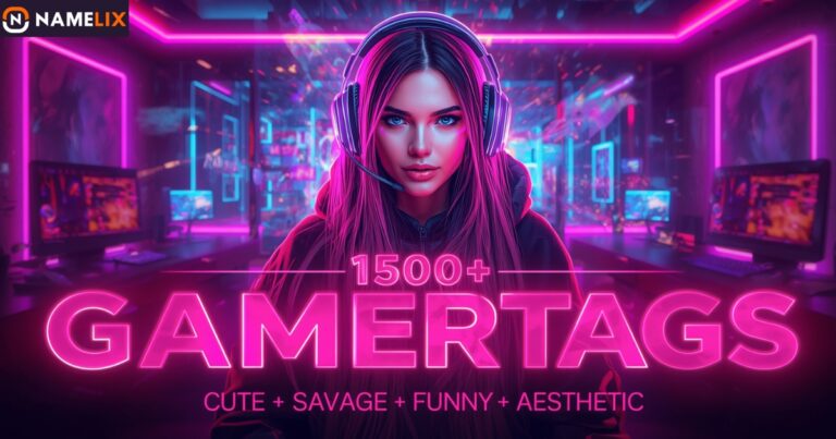 Gamertags for Girls: Ultimate 1500+ Power Names Guide
