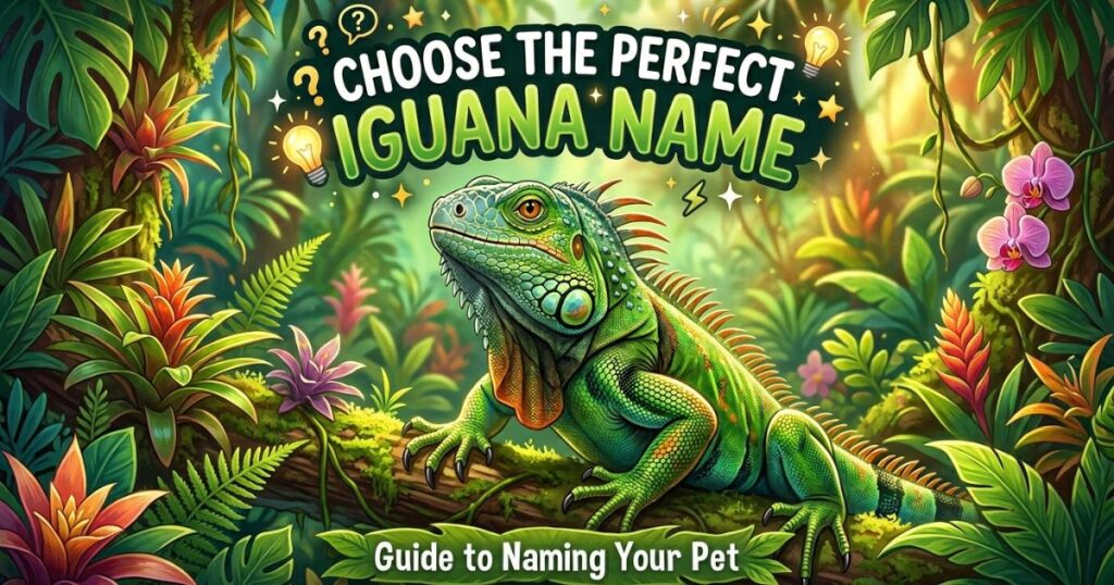 How to Choose the Perfect Iguana Name