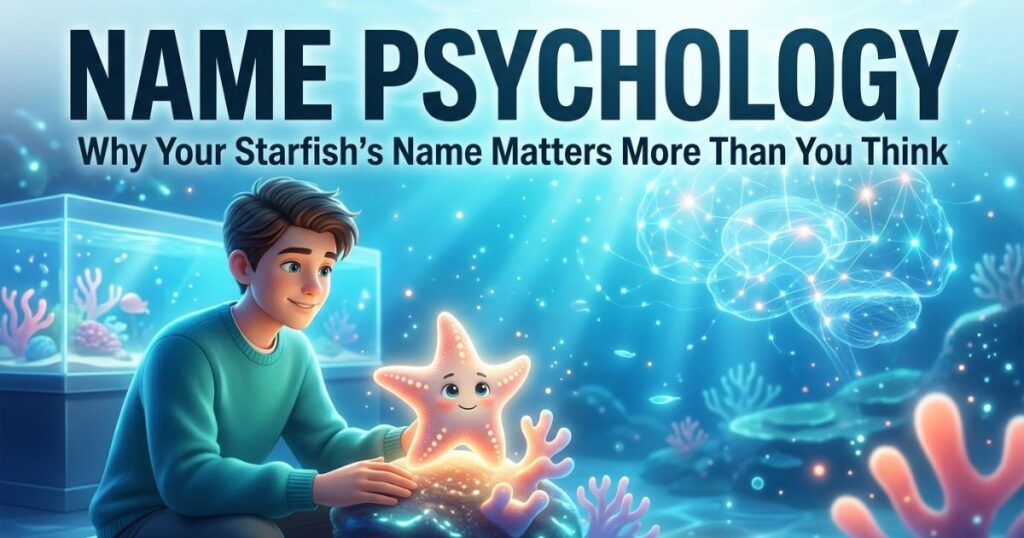 Name Psychology — Why Your Starfish's Name Matters More Than You Think