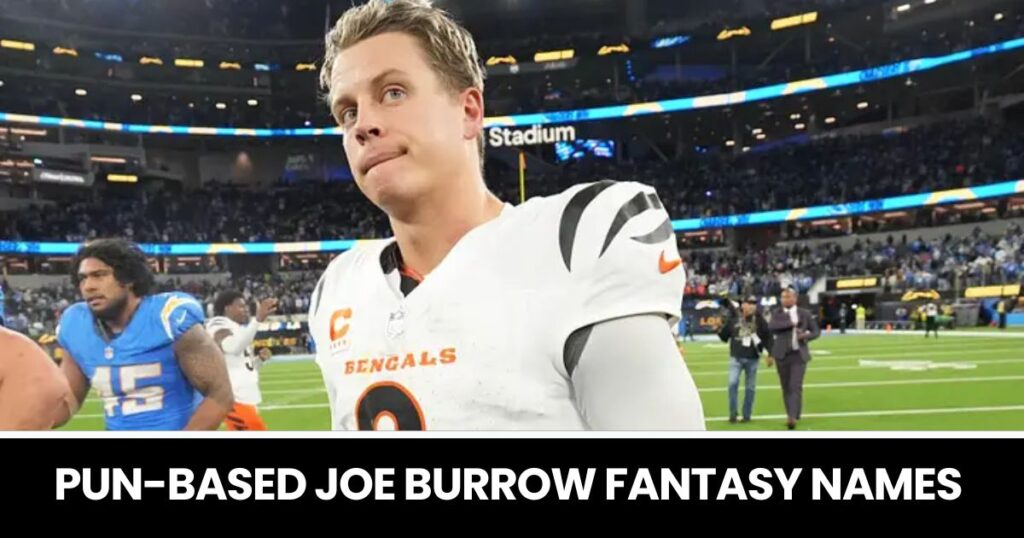 Pun-Based Joe Burrow Fantasy Names
