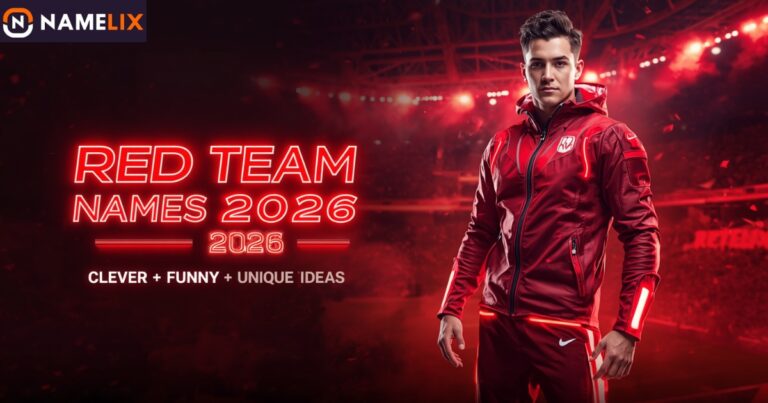 Red Team Names – 350+ Clever, Funny & Unique Ideas 2026