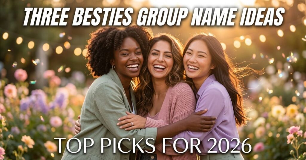 Three Besties Group Name Ideas — Top Picks for 2026