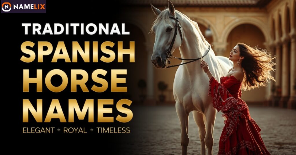 Traditional Spanish Horse Names