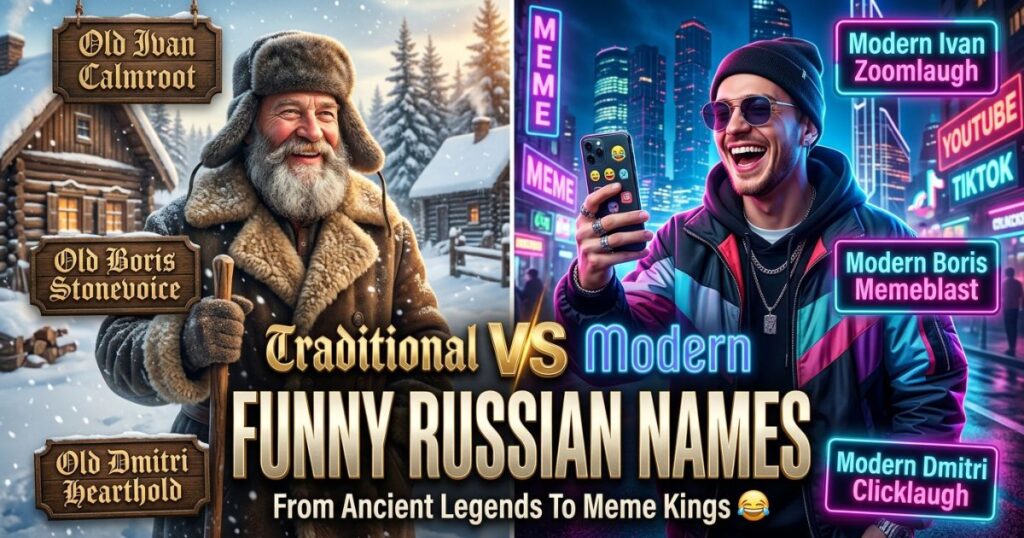 Traditional Vs Modern Funny Russian Names