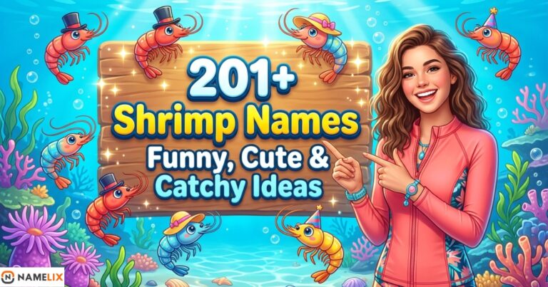 201+ Ultimate Shrimp Names: Funny, Cute & Catchy