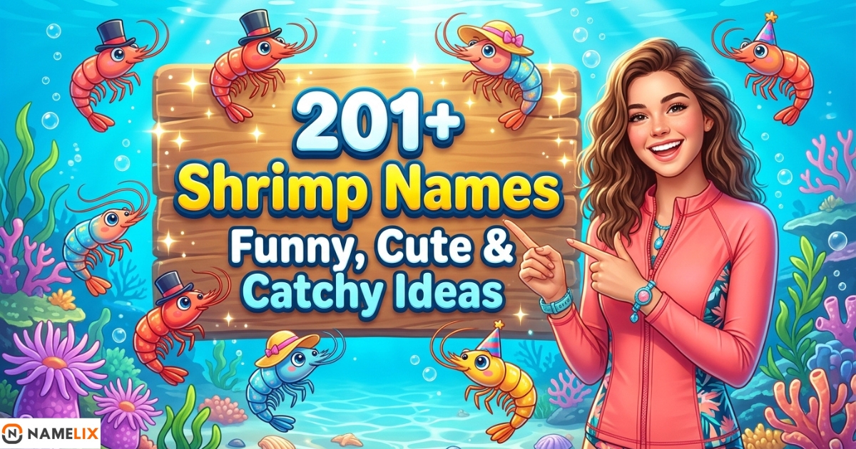201+ Ultimate Shrimp Names: Funny, Cute & Catchy