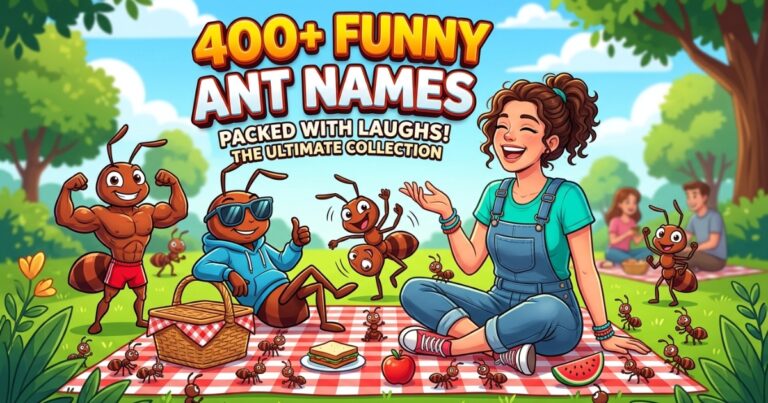 400+ Funny Ant Names Packed With Laughs