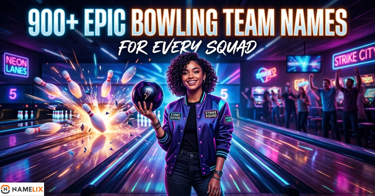 900+ Epic Bowling Team Names for Every Squad