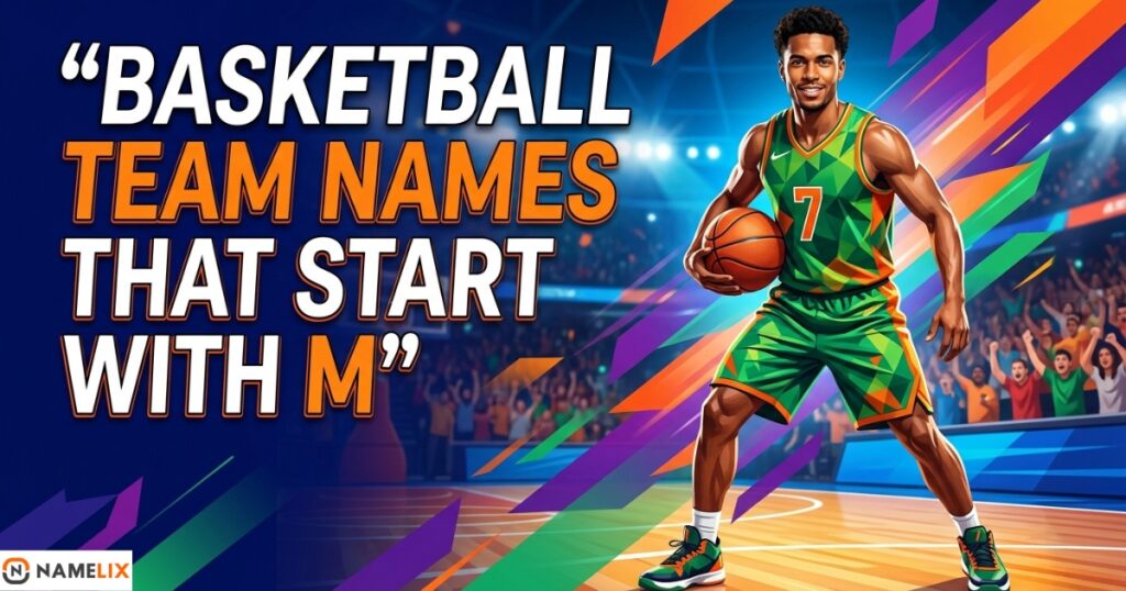 Basketball Team Names That Start With M
