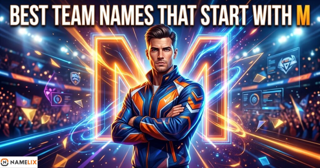 Best Team Names That Start With M
