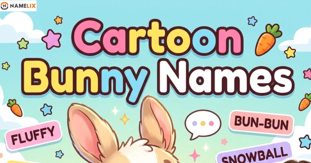 Cartoon Bunny Names