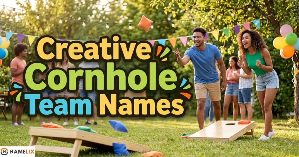 Creative Cornhole Team Names