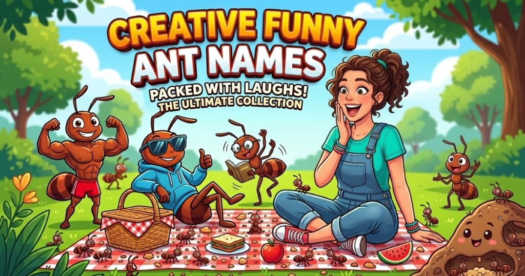 Creative Funny Ant Names