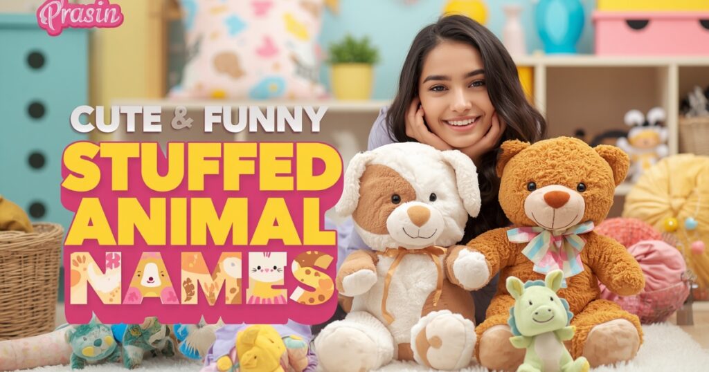 Cute and Funny Stuffed Animal Names
