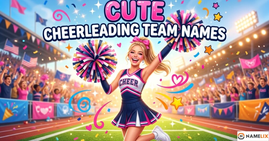 Cute Cheerleading Team Names