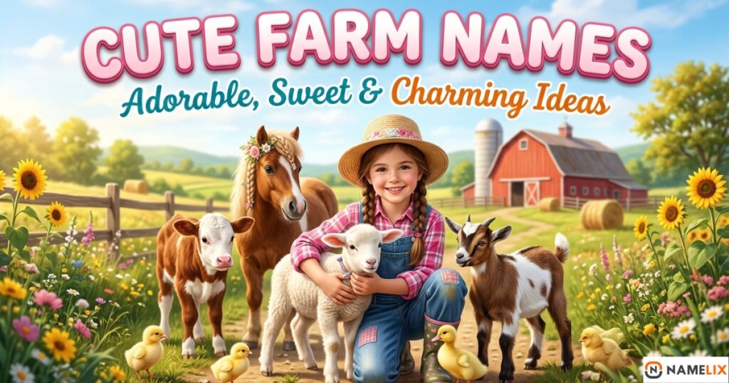 Cute Farm Names