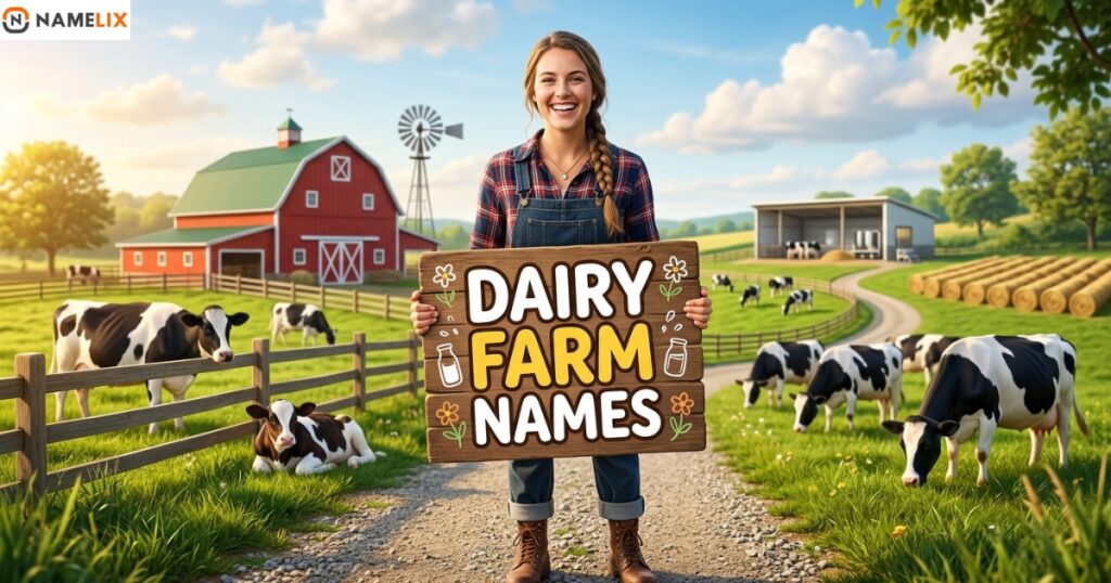 Dairy Farm Names