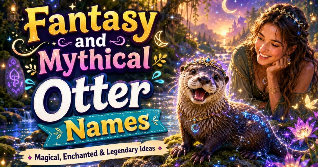 Fantasy and Mythical Otter Names