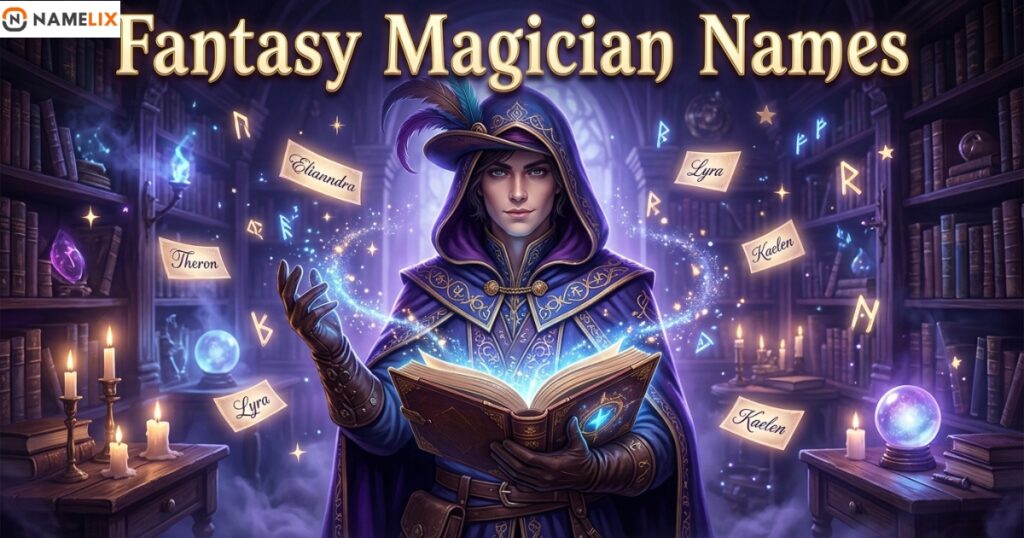 Fantasy Magician Names