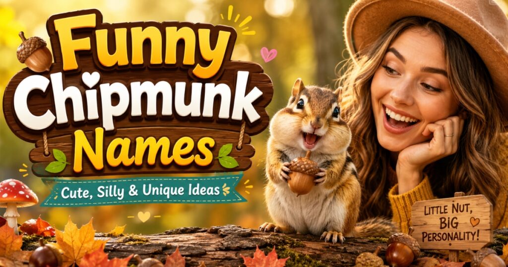 Funny Chipmunk Names