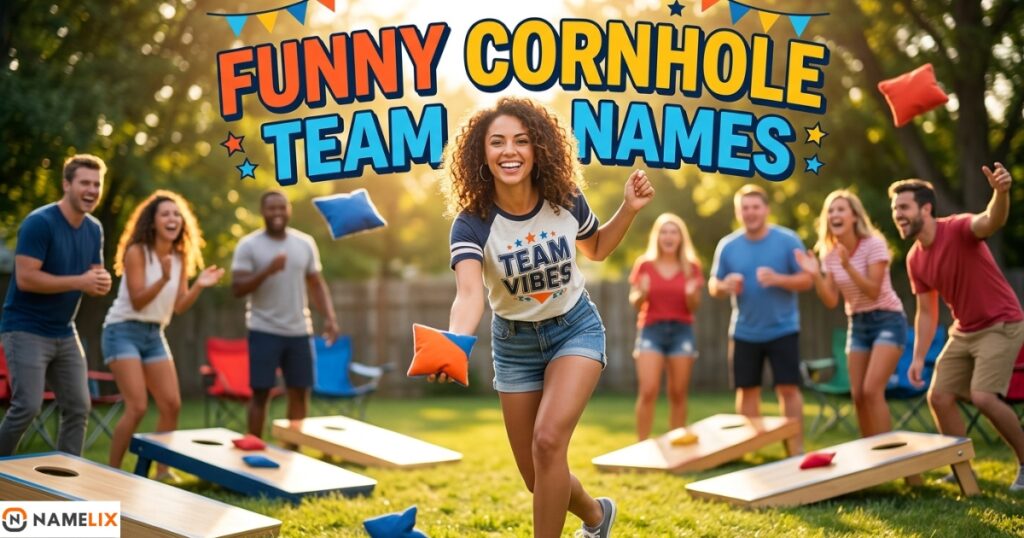 Funny Cornhole Team Names