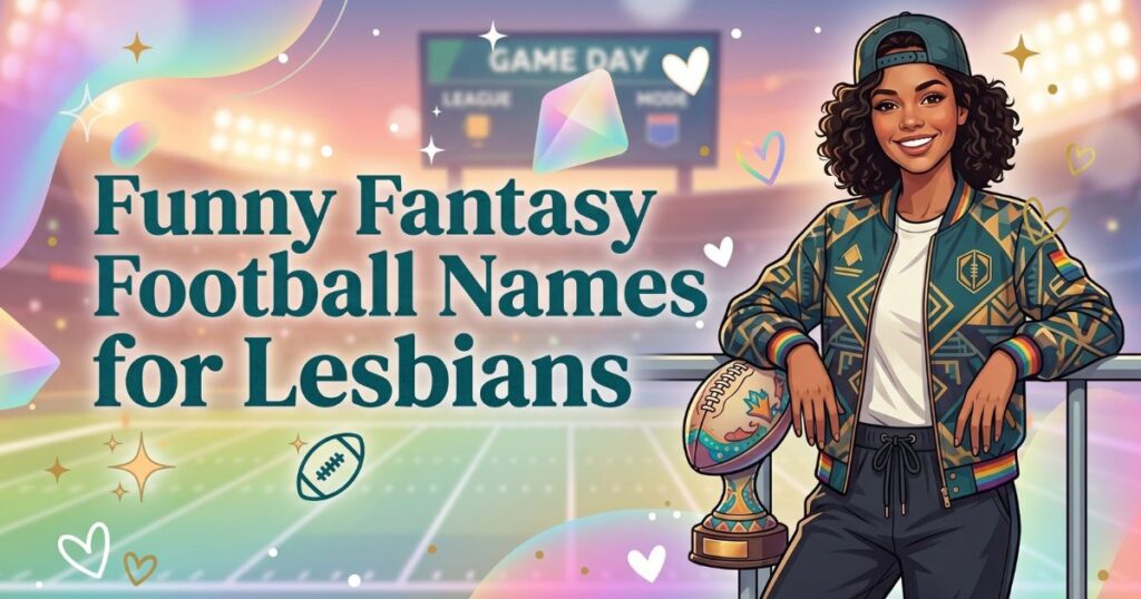Funny Fantasy Football Names for Lesbians