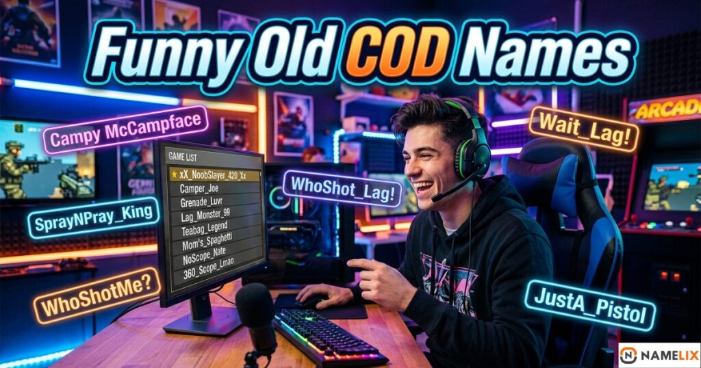 Funny Old COD Names