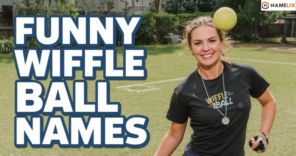 Funny Wiffle Ball Team Names