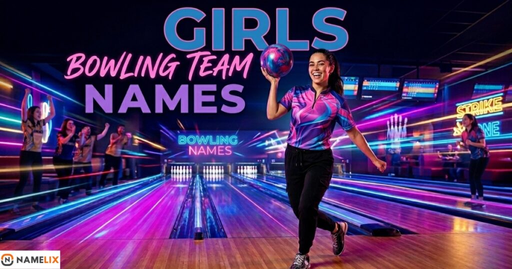 Girls Bowling Team Names